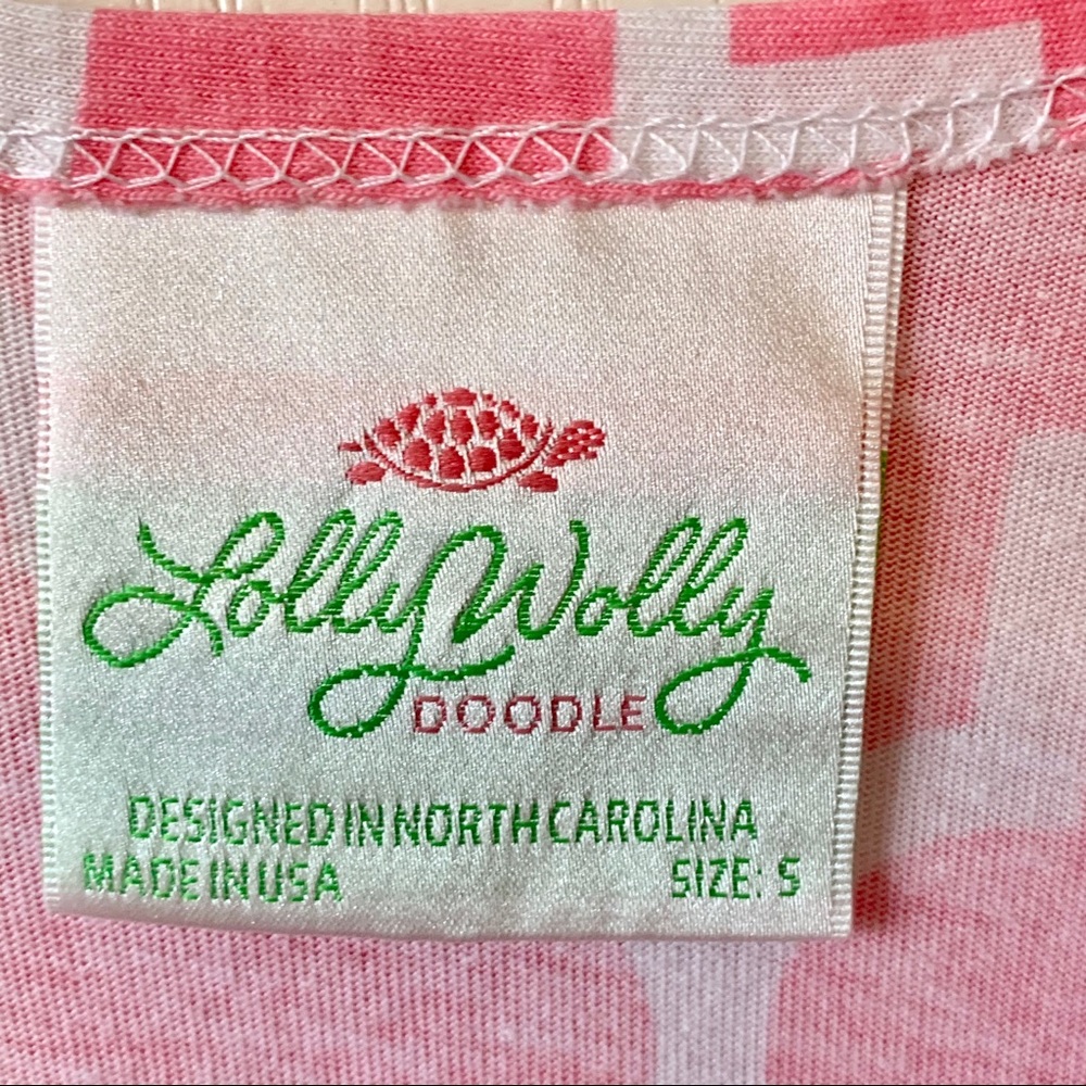 LOLLY WOLLY DOODLE Lattice Olivia Dress—SZ. SMALL - Picture 9 of 11